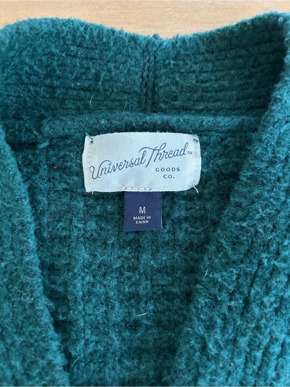 Universal Thread Teal Green Knit Cardigan
